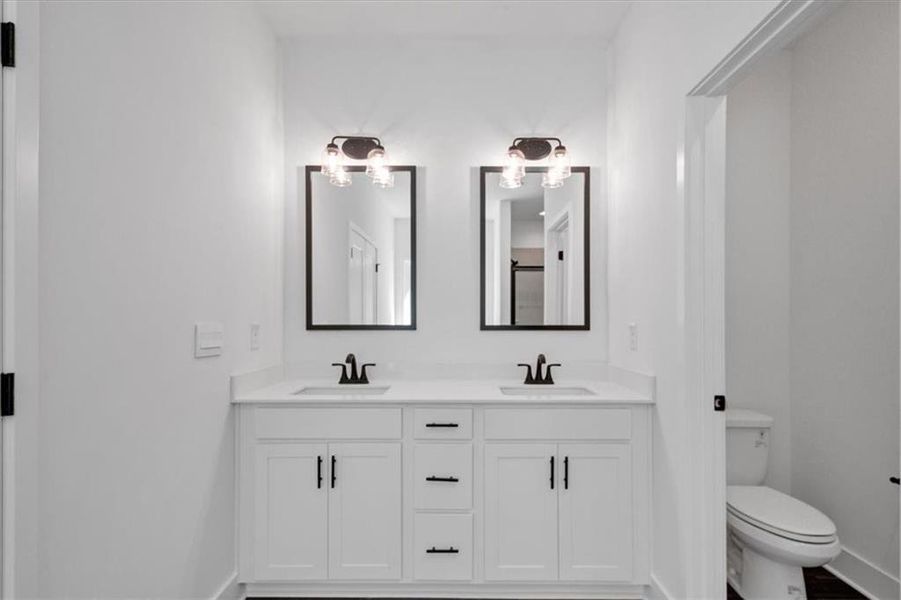 Furnished interior view inside a new home in Tuscany Hills, Douglasville (Image 10).