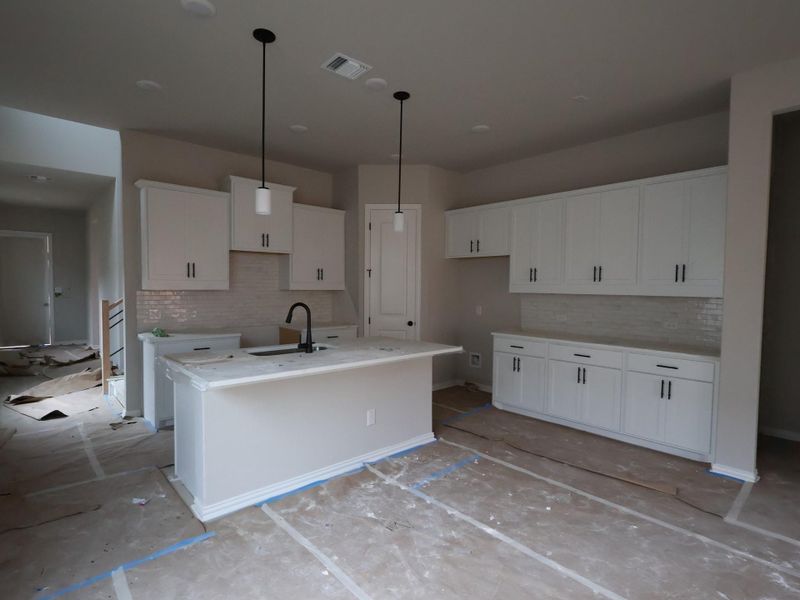 In-progress construction of a new home in Heritage, Dripping Springs, TX (Image 8).