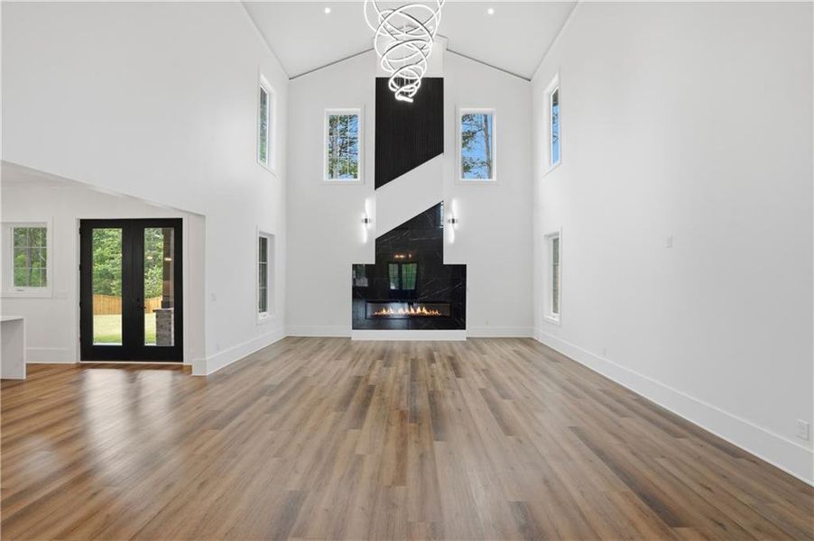 Spacious, unfurnished interior of a new home in , Marietta (Image 25).