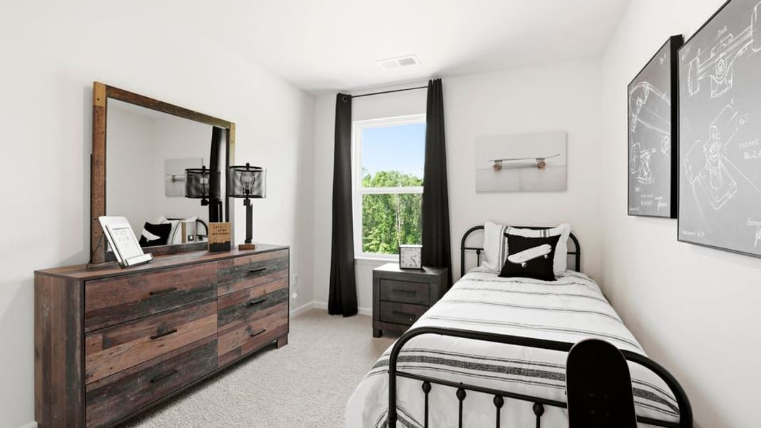 Furnished interior view inside a new home in Tanglewood Townes, Greenville (Image 16).