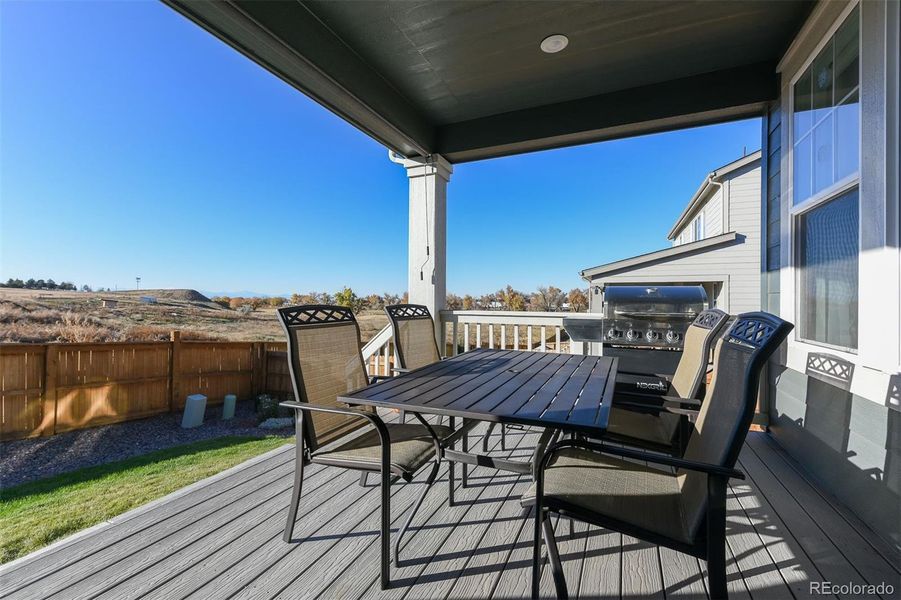 Exterior details and patio area of a home in , Aurora (Image 21). Exterior details and patio area of a home in , Aurora (Image 21).