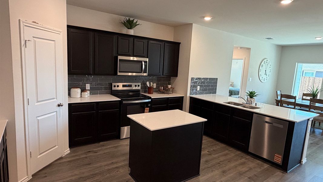 Furnished interior view inside a new home in Waverly Estates, Josephine (Image 6).