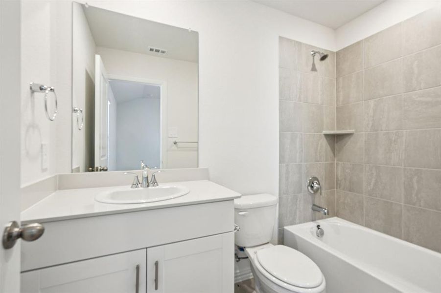 Photo is not of the actual home, but is an inspirational photo of builder’s model home and may depict options, furnishings, and/or decorator features that are not included.