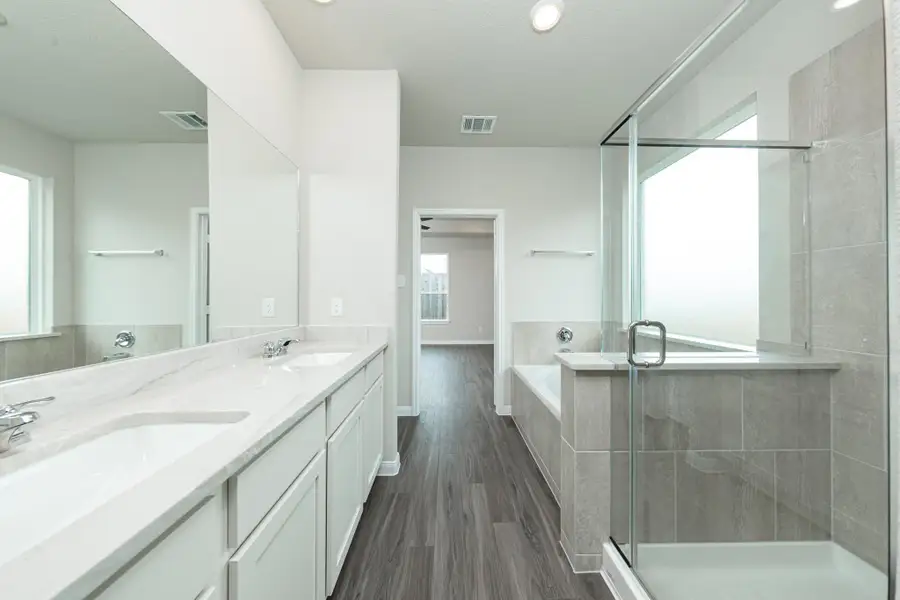 Furnished interior view inside a new home in Lake Conroe Area Homes, Montgomery (Image 8). Furnished interior view inside a new home in Lake Conroe Area Homes, Montgomery (Image 8).