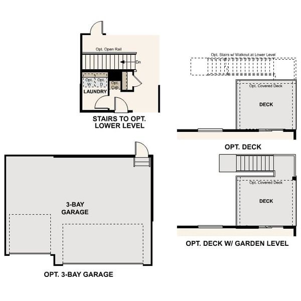 2D floor plan layout for the Cimarron | Residence 39102 by Century Communities in The Overlook at Johnstown Farms, Johnstown, CO (Image 4).