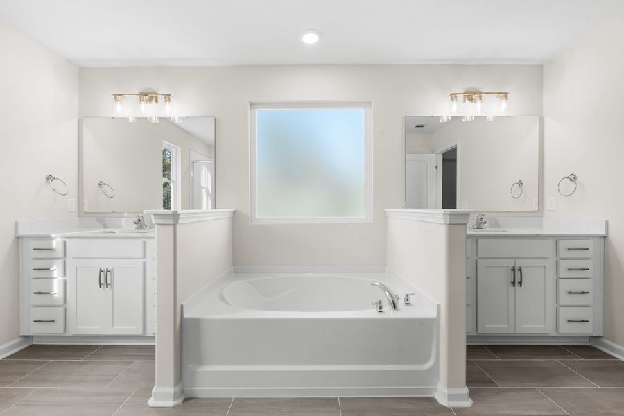 Furnished interior view inside a new home in Ramsey Landing, Rincon (Image 8).