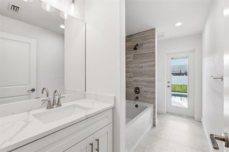 Furnished interior view inside a new home in , Englewood (Image 15).