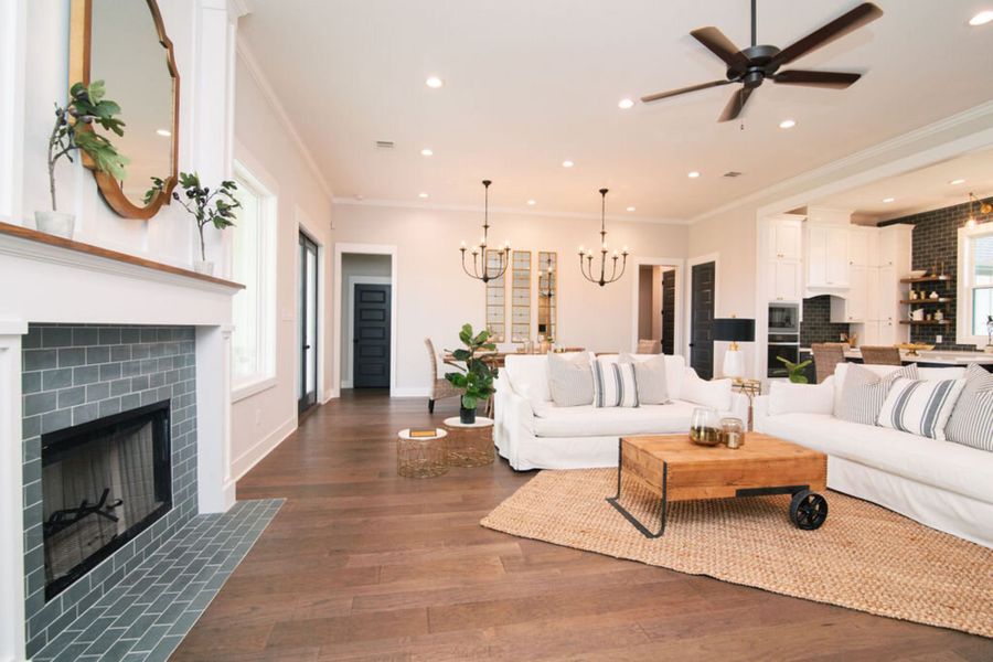 Representative furnished interior of a home built from the The Elizabeth by Reece Homes in Oakmont, Bryan (Image 26).