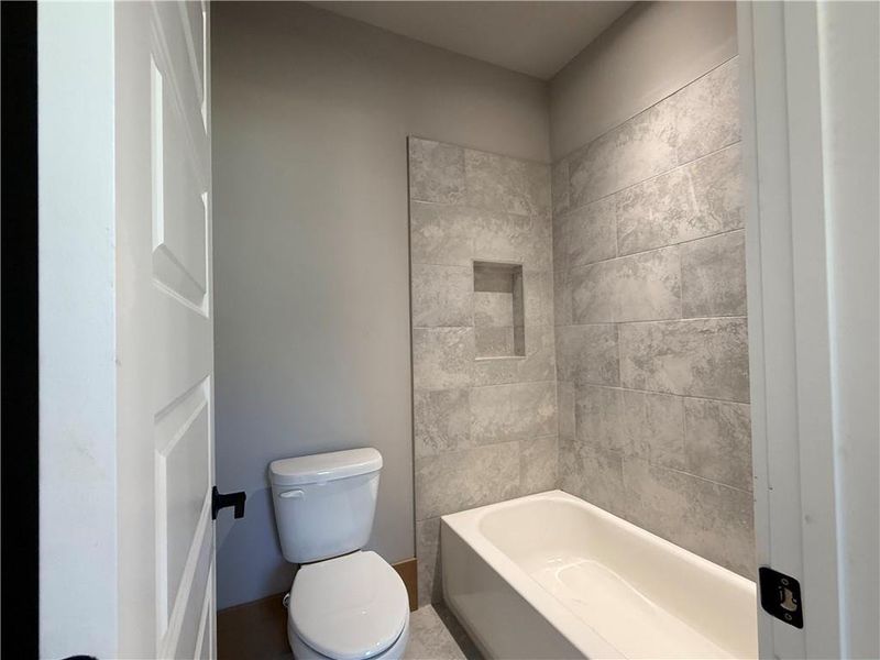 Furnished interior view inside a new home in , Flowery Branch (Image 18). Furnished interior view inside a new home in , Flowery Branch (Image 18).