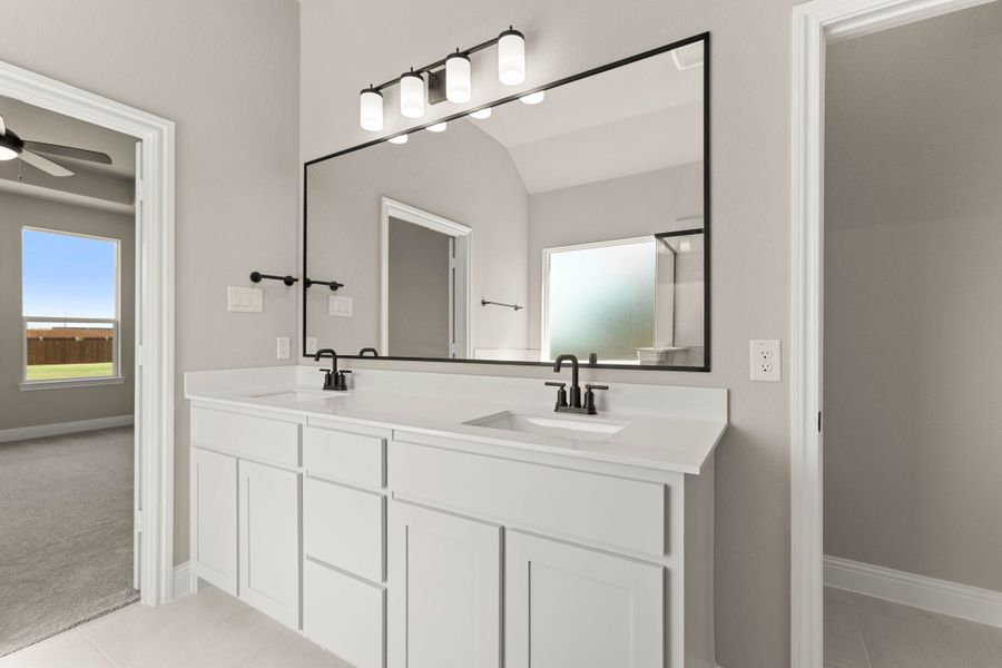 Furnished interior view inside a new home in Coyote Crossing, Godley (Image 11). Furnished interior view inside a new home in Coyote Crossing, Godley (Image 11).