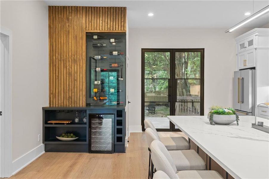 Furnished interior view inside a new home in , Atlanta (Image 12).