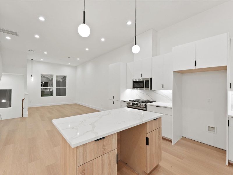 Furnished interior view inside a new home in , Houston (Image 5).