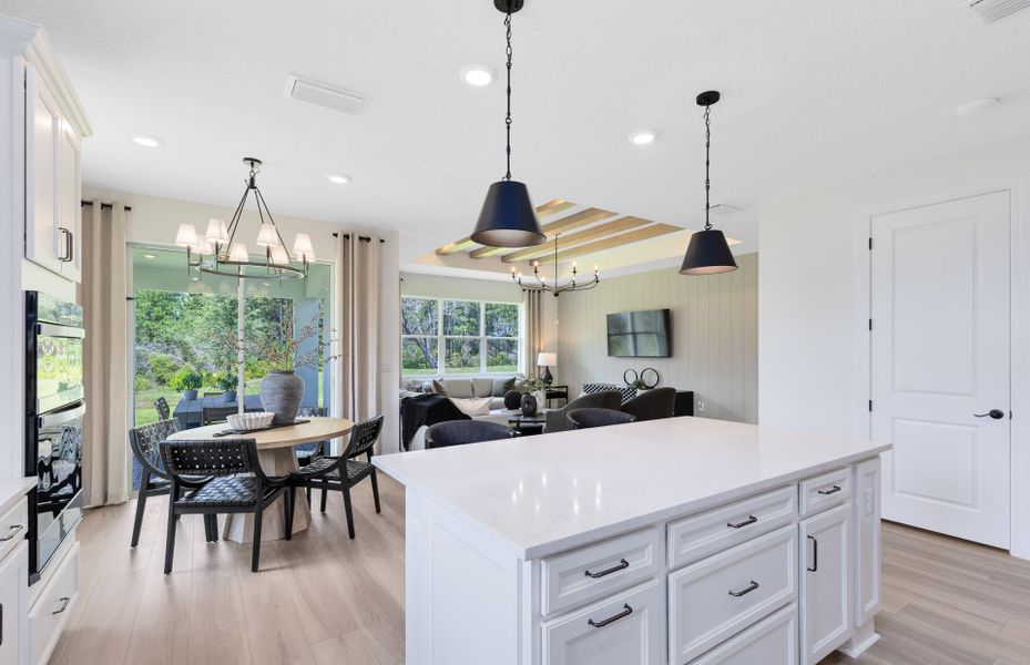 Representative furnished interior of a home built from the Highgate by Pulte Homes in Waterstone at Halifax Plantation, Ormond Beach (Image 6).