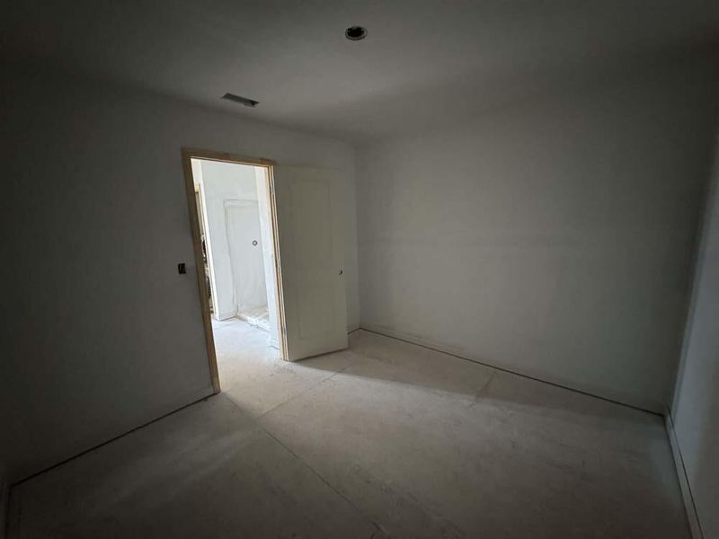 Primary Bedroom Walk-in Closet Construction Progress