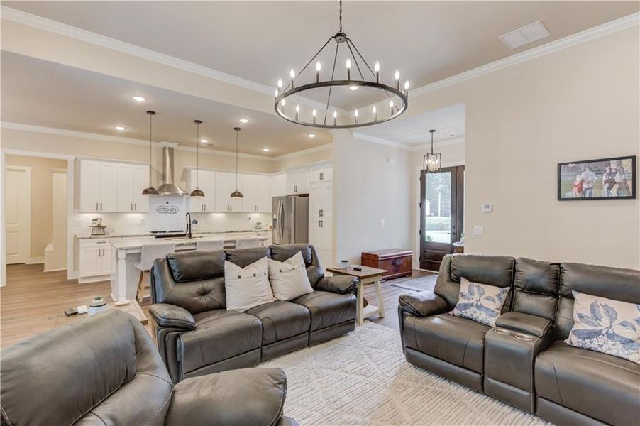 Furnished interior view inside a new home in , Social Circle (Image 23). Furnished interior view inside a new home in , Social Circle (Image 23).