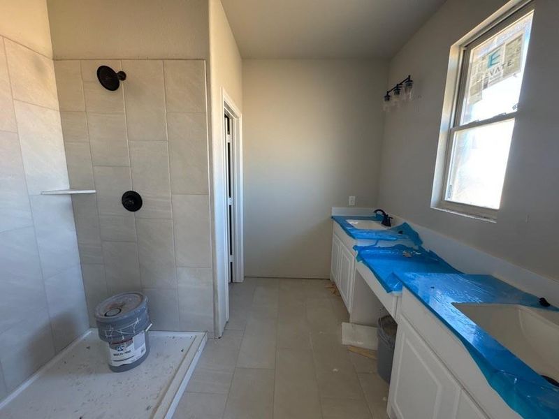 In-progress construction of a new home in Fairview Meadows, New Fairview, TX (Image 8). In-progress construction of a new home in Fairview Meadows, New Fairview, TX (Image 8).