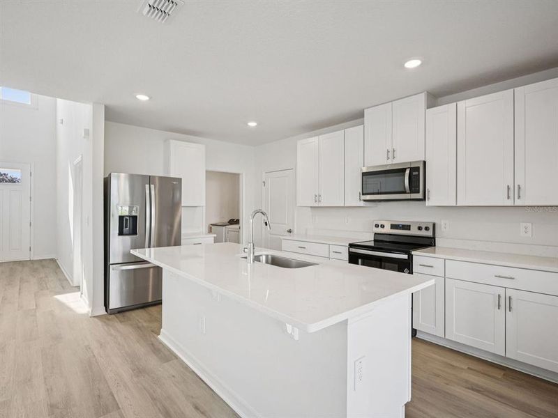 Furnished interior view inside a new home in Leyland Preserve - Premier Series, Brooksville (Image 7).