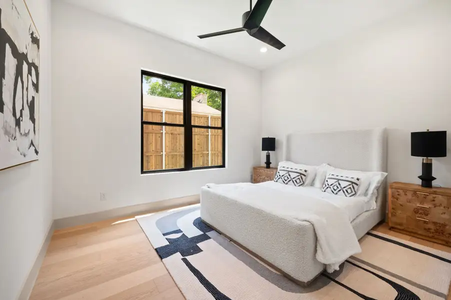 Furnished interior view inside a new home in , Dallas (Image 14).
