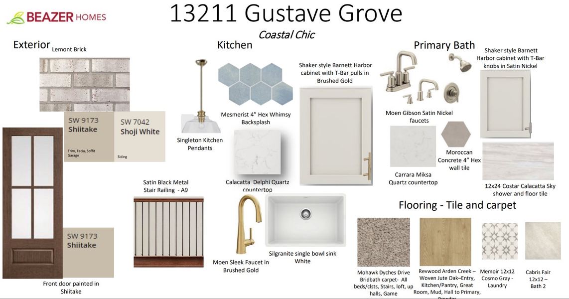 Sample of building materials used in homes in Veranda: Classic, San Antonio (Image 14).