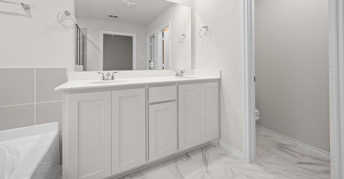 Representative exterior photo of a completed home built from the Salinas by Impression Homes in Redden Farms, Midlothian, TX (Image 24). Representative exterior photo of a completed home built from the Salinas by Impression Homes in Redden Farms, Midlothian, TX (Image 24).