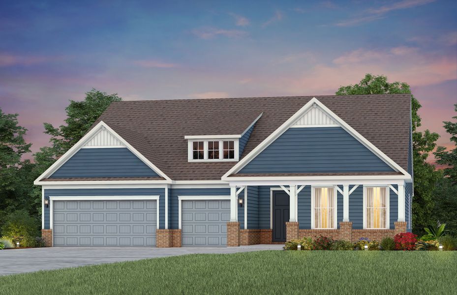 Representative exterior photo of a completed home built from the Renown by Del Webb in Del Webb Savannah at Heartwood, Richmond Hill, GA (Image 9).