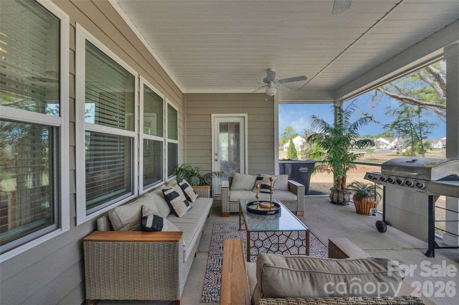 Exterior details and patio area of a home in , Monroe (Image 23).