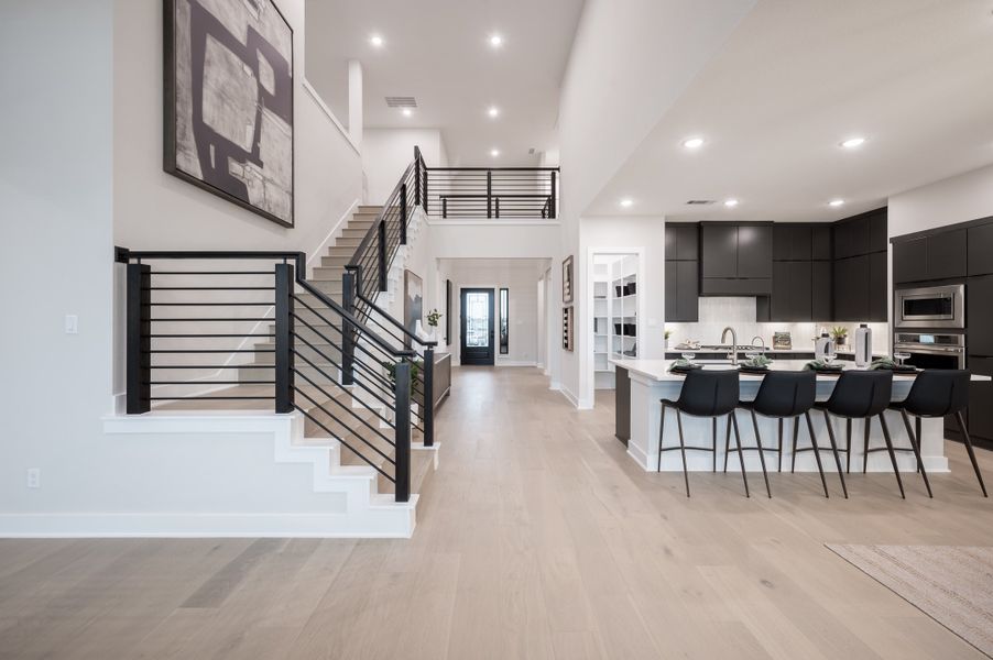 Representative furnished interior of a home built from the Barnhart by Tri Pointe Homes in Pecan Ridge, Fulshear (Image 36). Representative furnished interior of a home built from the Barnhart by Tri Pointe Homes in Pecan Ridge, Fulshear (Image 36).