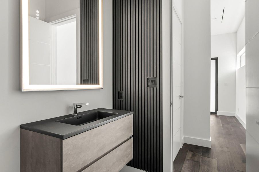 Furnished interior view inside a new home in , Spicewood (Image 13).