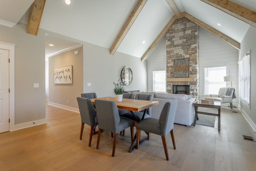 Representative furnished interior of a home built from the Autumnbrook A by Riverstone Construction, LLC in Pine Ridge, Soddy-Daisy (Image 42).