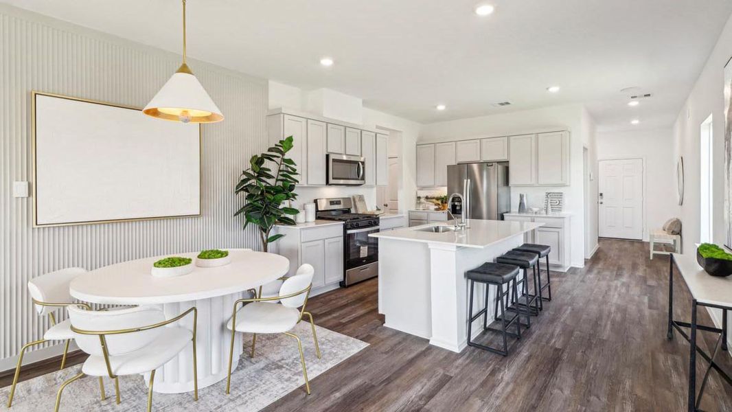 Furnished interior view inside a new home in Cypress Green, Hockley (Image 9). Furnished interior view inside a new home in Cypress Green, Hockley (Image 9).