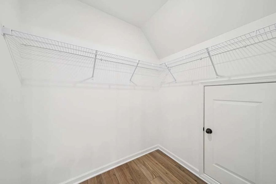 Sample Photo: Primary Bedroom Walk-In Closet