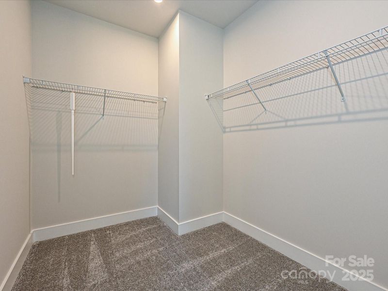 Primary Walk-In Closet.