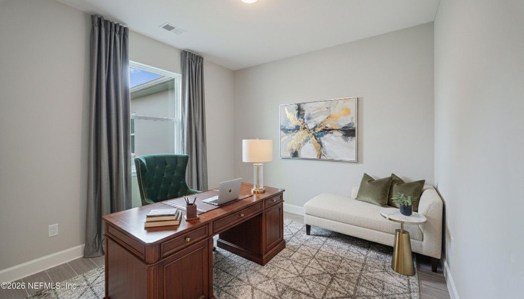 Furnished interior view inside a new home in , Palm Coast (Image 5). Furnished interior view inside a new home in , Palm Coast (Image 5).