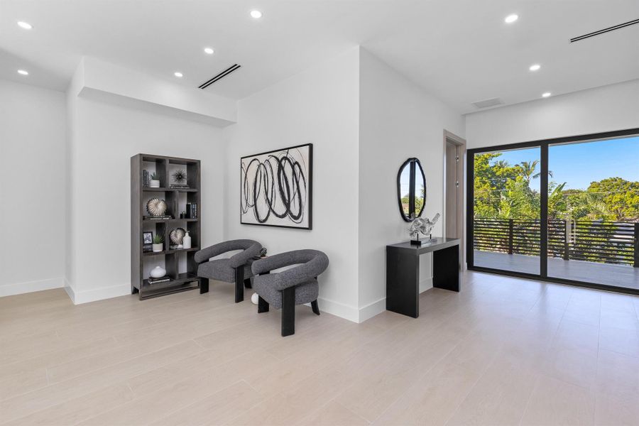 Furnished interior view inside a new home in , Boca Raton (Image 8).