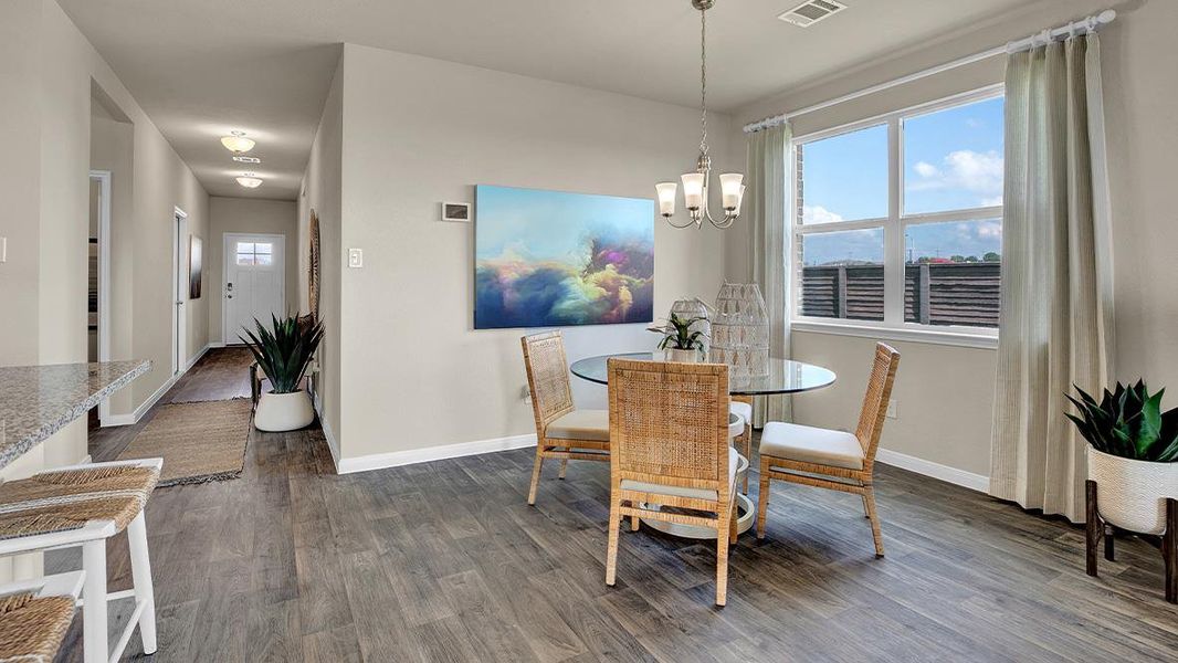 Furnished interior view inside a new home in Southgrove, Kyle (Image 11). Furnished interior view inside a new home in Southgrove, Kyle (Image 11).