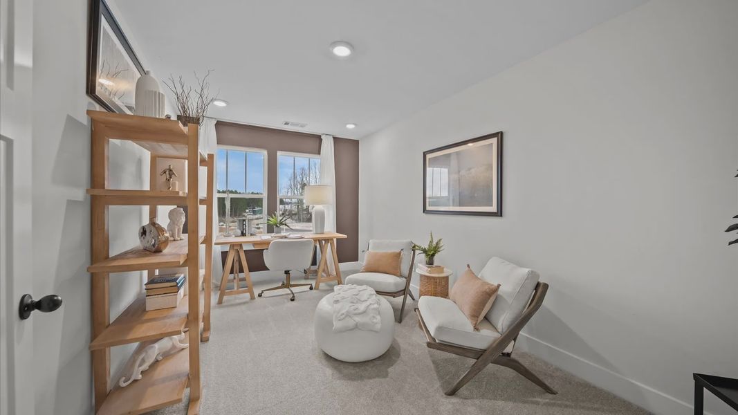 Furnished interior view inside a new home in Clayton Crossing, Arden (Image 17).