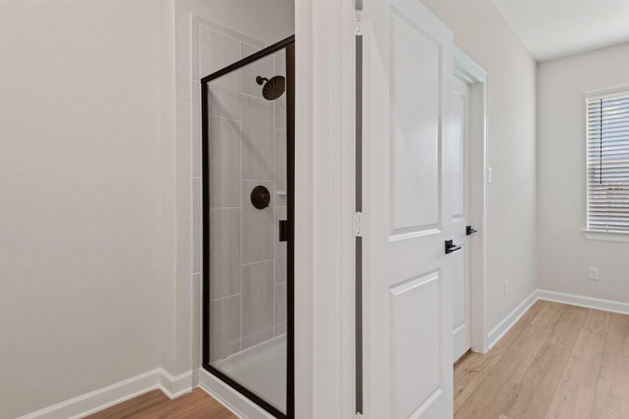 Furnished interior in a model home at Emberly in Beasley (Image 6).