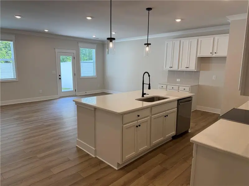 Furnished interior view inside a new home in Millstone at Mundy Mill, Gainesville (Image 10).