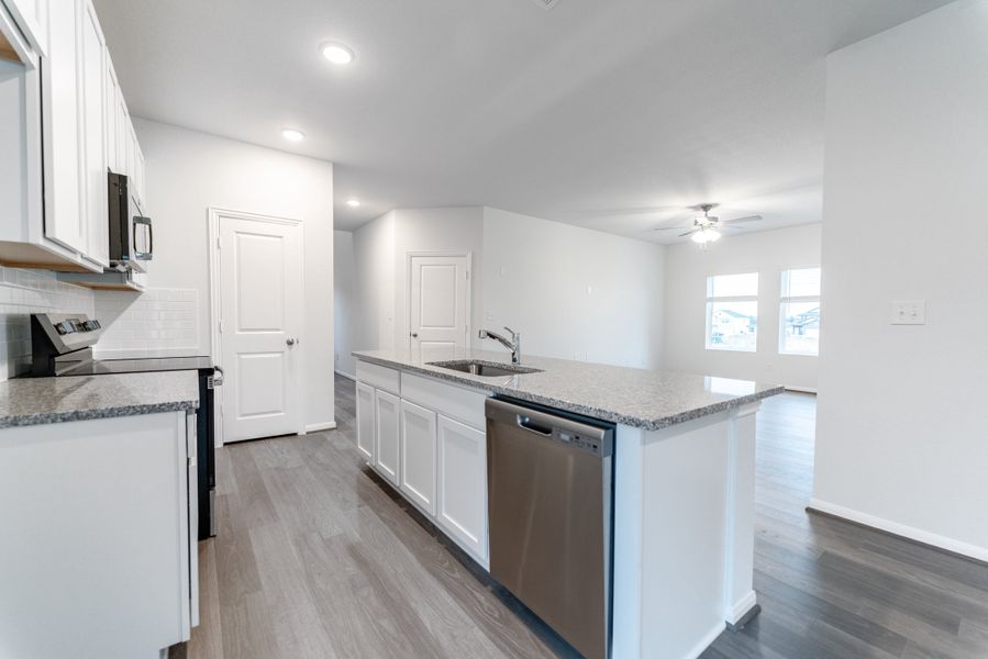 Furnished interior view inside a new home in Cool Water, Jarrell (Image 4).