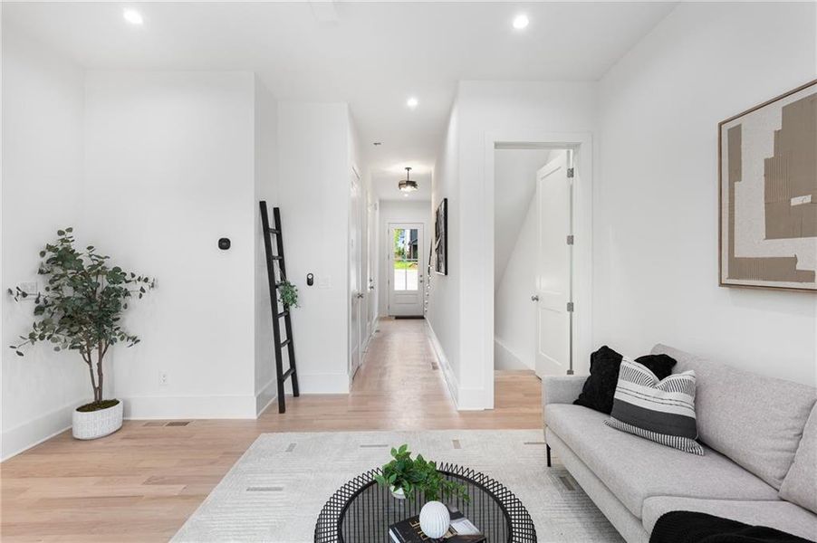 Furnished interior view inside a new home in , Smyrna (Image 40).