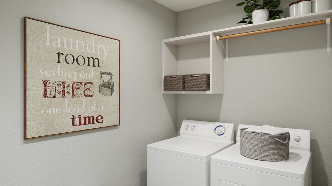 Representative interior finishes for a home built from the The Palermo by Legend Homes in Granger Pines, Conroe (Image 18).