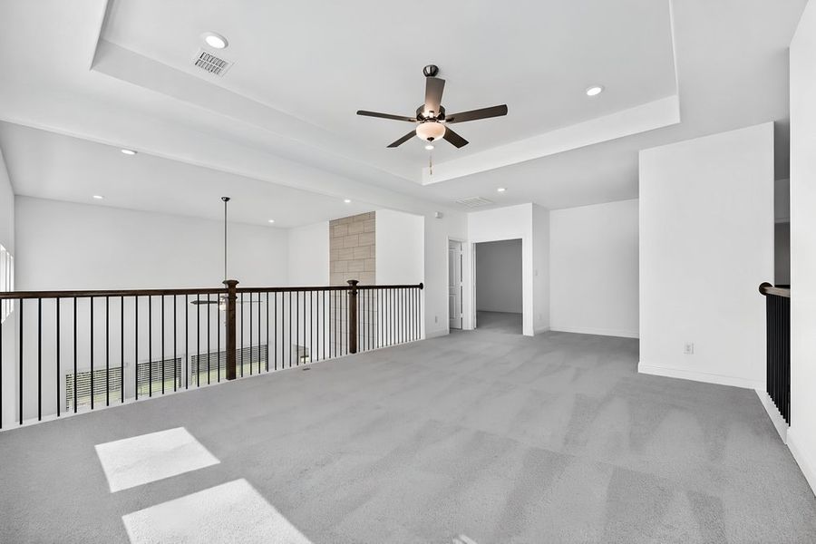 Spacious, unfurnished interior of a new home in The Ridge at Northlake, Northlake (Image 26). Spacious, unfurnished interior of a new home in The Ridge at Northlake, Northlake (Image 26).