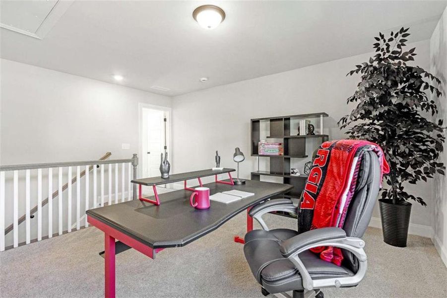 Furnished interior view inside a new home in Ridge Pointe, Athens (Image 32).
