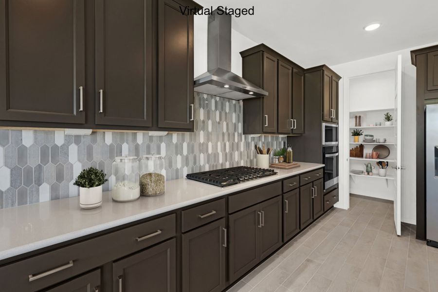 Furnished interior view inside a new home in Montelena, Marana (Image 6).