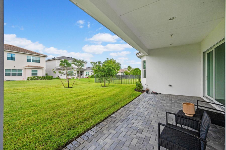 Exterior details and patio area of a home in , Westlake (Image 26).