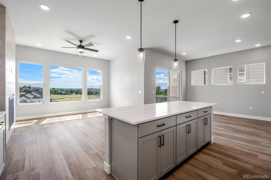 Furnished interior view inside a new home in Trailside at Cottonwood Creek, Colorado Springs (Image 4).