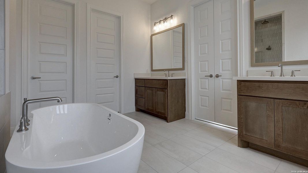 Furnished interior view inside a new home in Megan's Landing, Castroville (Image 7).