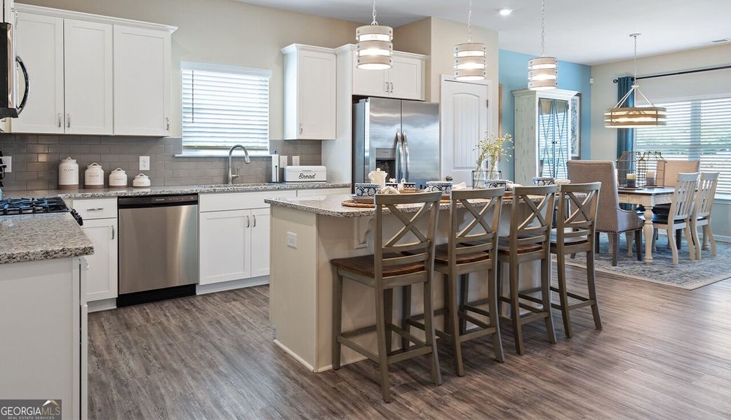 Furnished interior view inside a new home in Avalon, Perry (Image 10).
