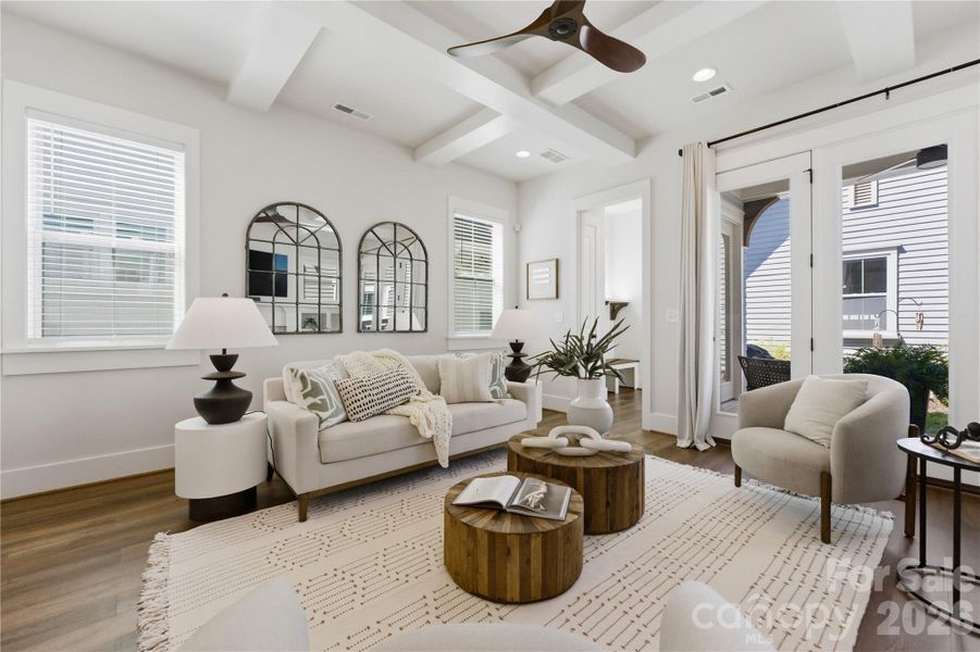 Furnished interior view inside a new home in , Fort Mill (Image 11).
