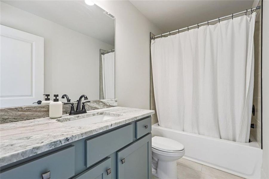 Furnished interior view inside a new home in , Hoschton (Image 20).